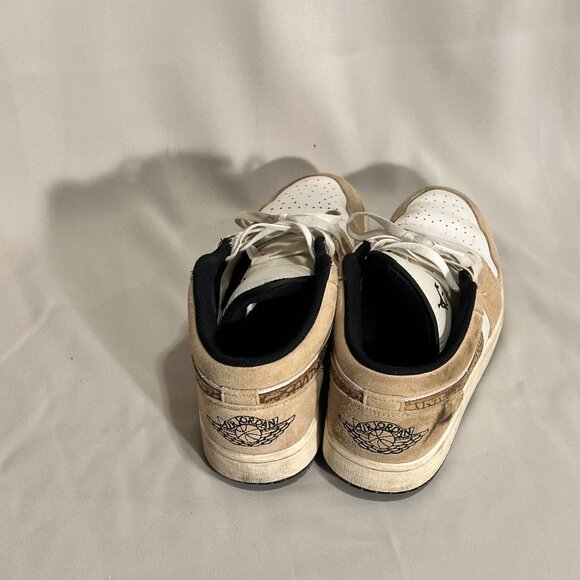 Air Jordan 1 Low SE 'Brown Elephant' - Picture 3 of 7